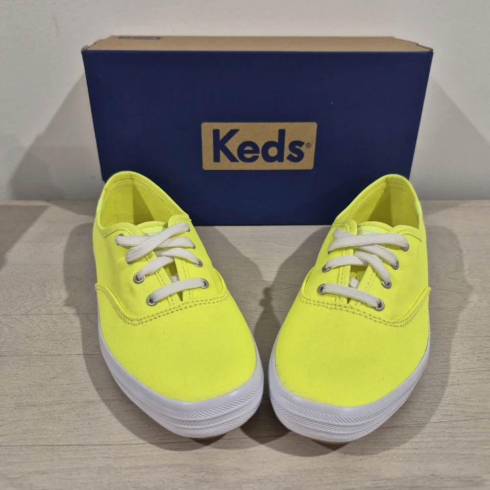 NWT🌈 NEW Keds Champion Sneakers Bundle (3 Pairs) Size 7 💕 Pink Tie Dye Shoes - Picture 4 of 6